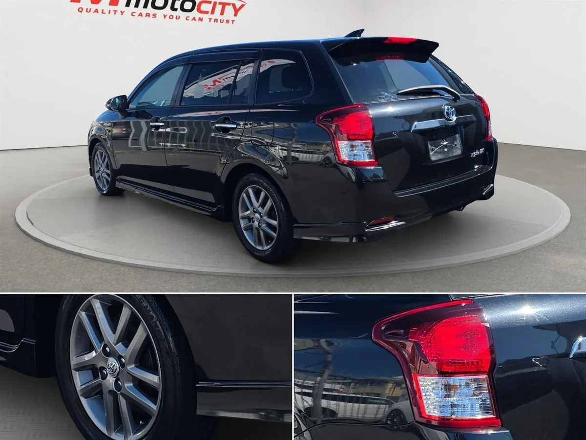 2015 Toyota Corrolla Fielder, G Aero Tourer WXB, half leather Seats Station