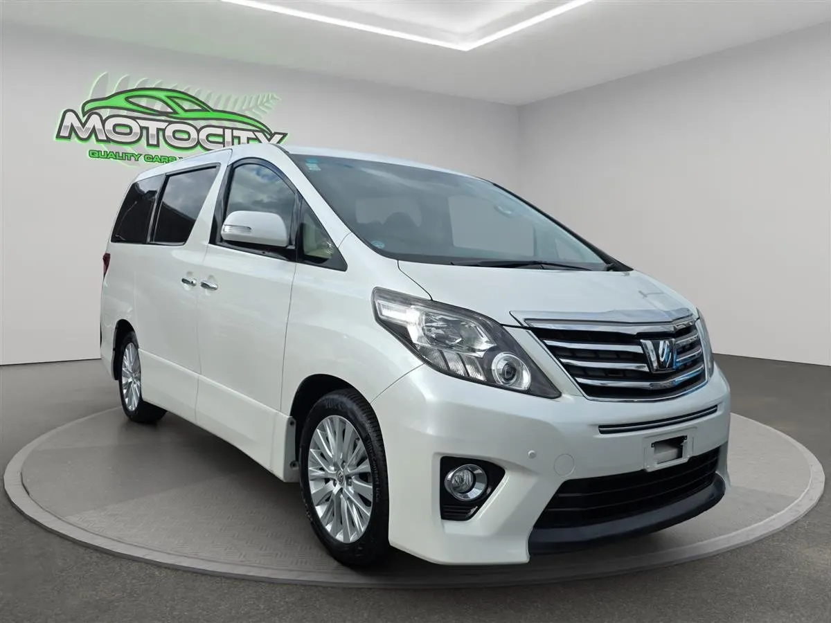 2012 Toyota Alphard Cruise control, Dark Interior Station