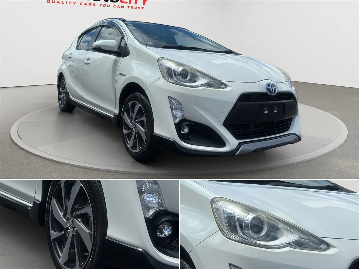 2016 Toyota Aqua X-URBAN, HALF LEATHER SEATS