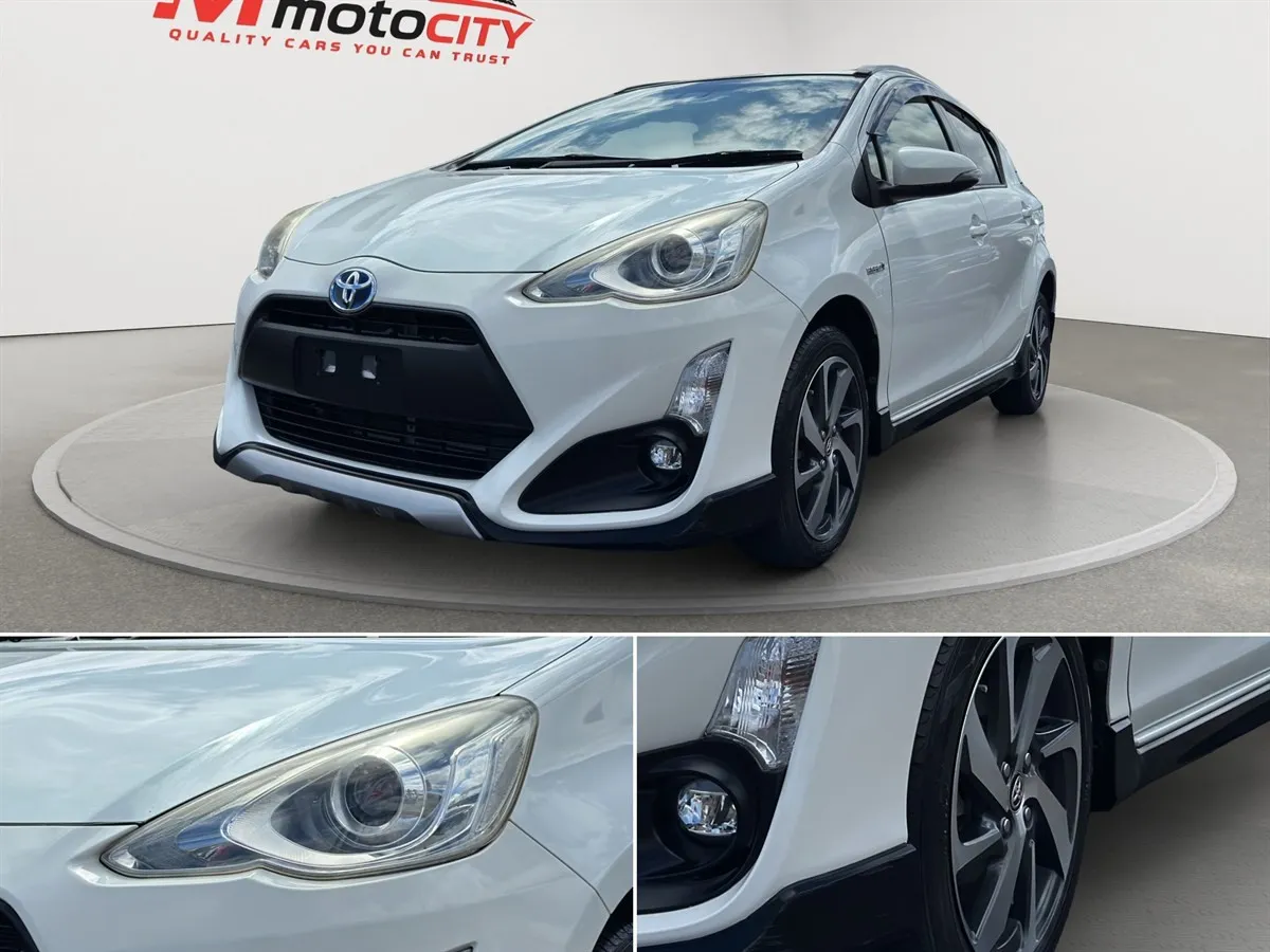 2016 Toyota Aqua X-URBAN, HALF LEATHER SEATS