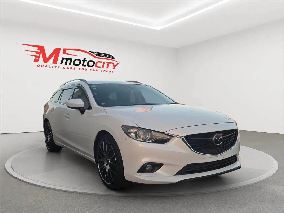 2014 Mazda Atenza SL Package, Radar Cruise, Leather heated Seats Station