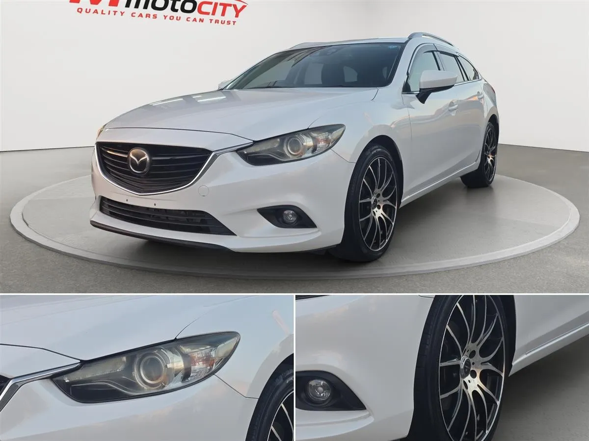 2014 Mazda Atenza SL Package, Radar Cruise, Leather heated Seats Station