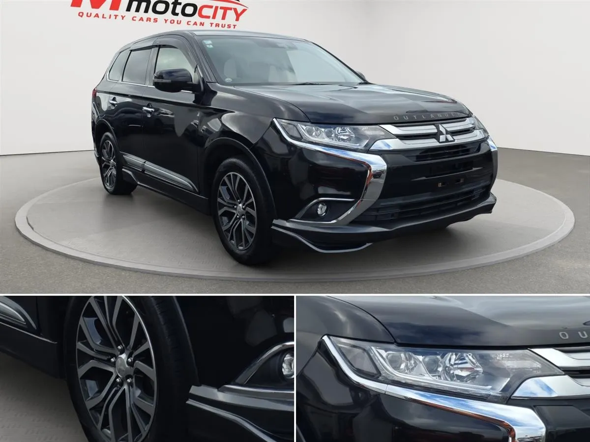 2017 Mitsubishi Outlander 7 Seats, 2.4 G Navi Package RV/