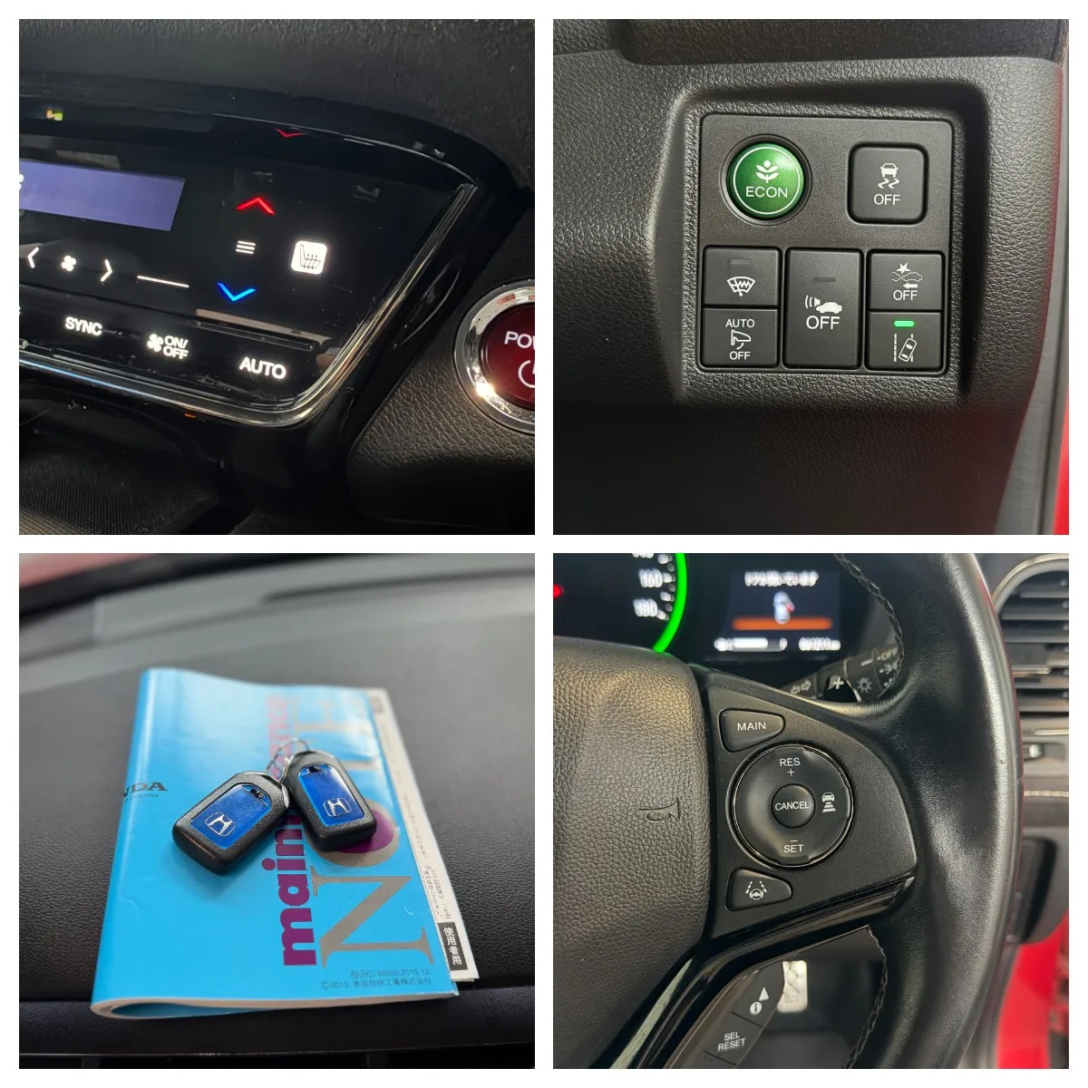 2016 Honda Vezel 1.5 RS Hybrid Honda Sensing Seats Heated