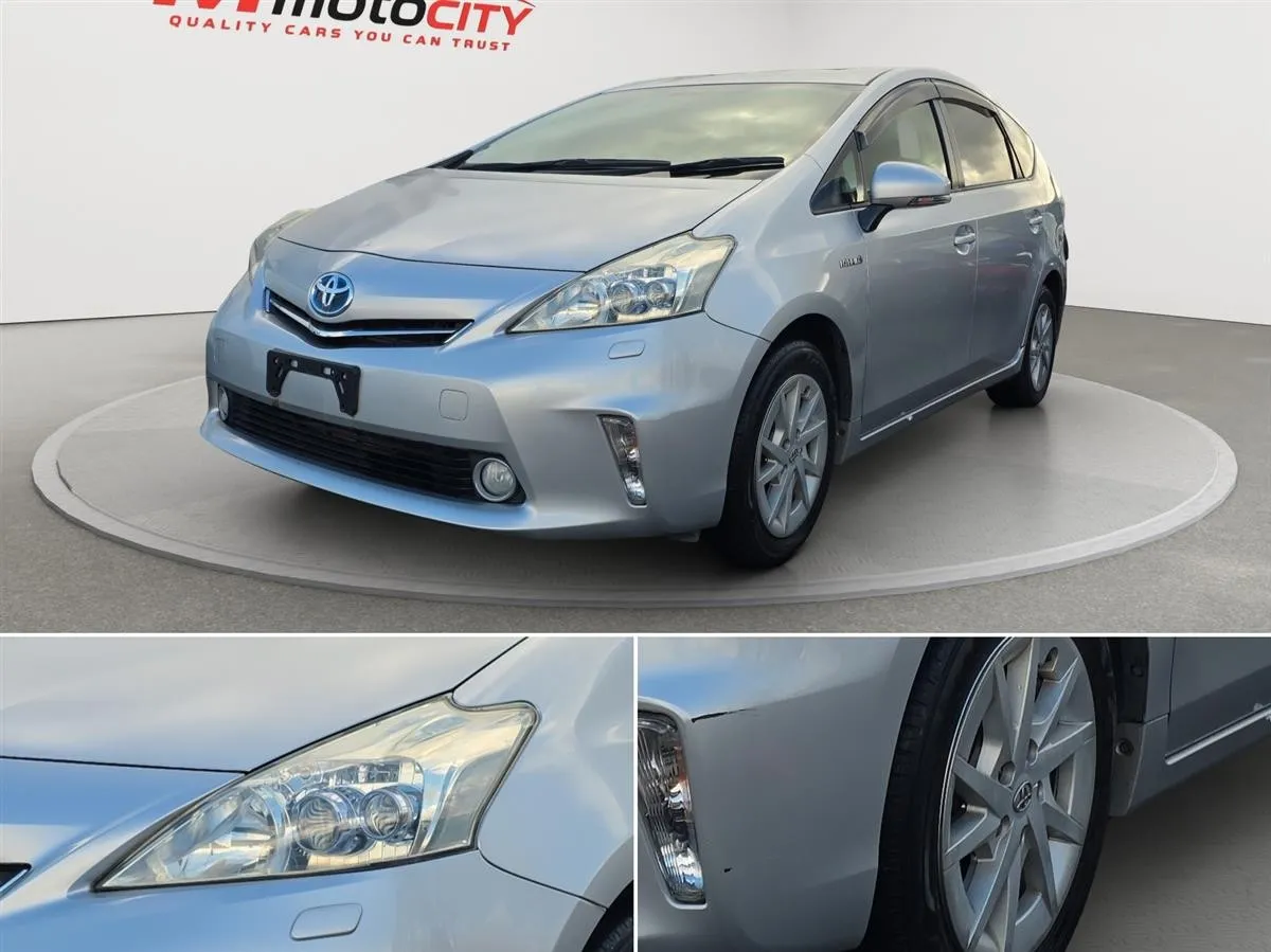 2012 Toyota Prius ALPHA 7 SEATS, CRUISE CONTROL Station
