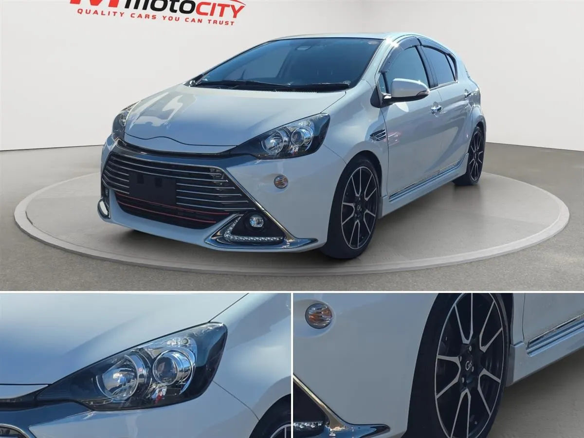 2016 Toyota Aqua GS Sport, Half leather seats