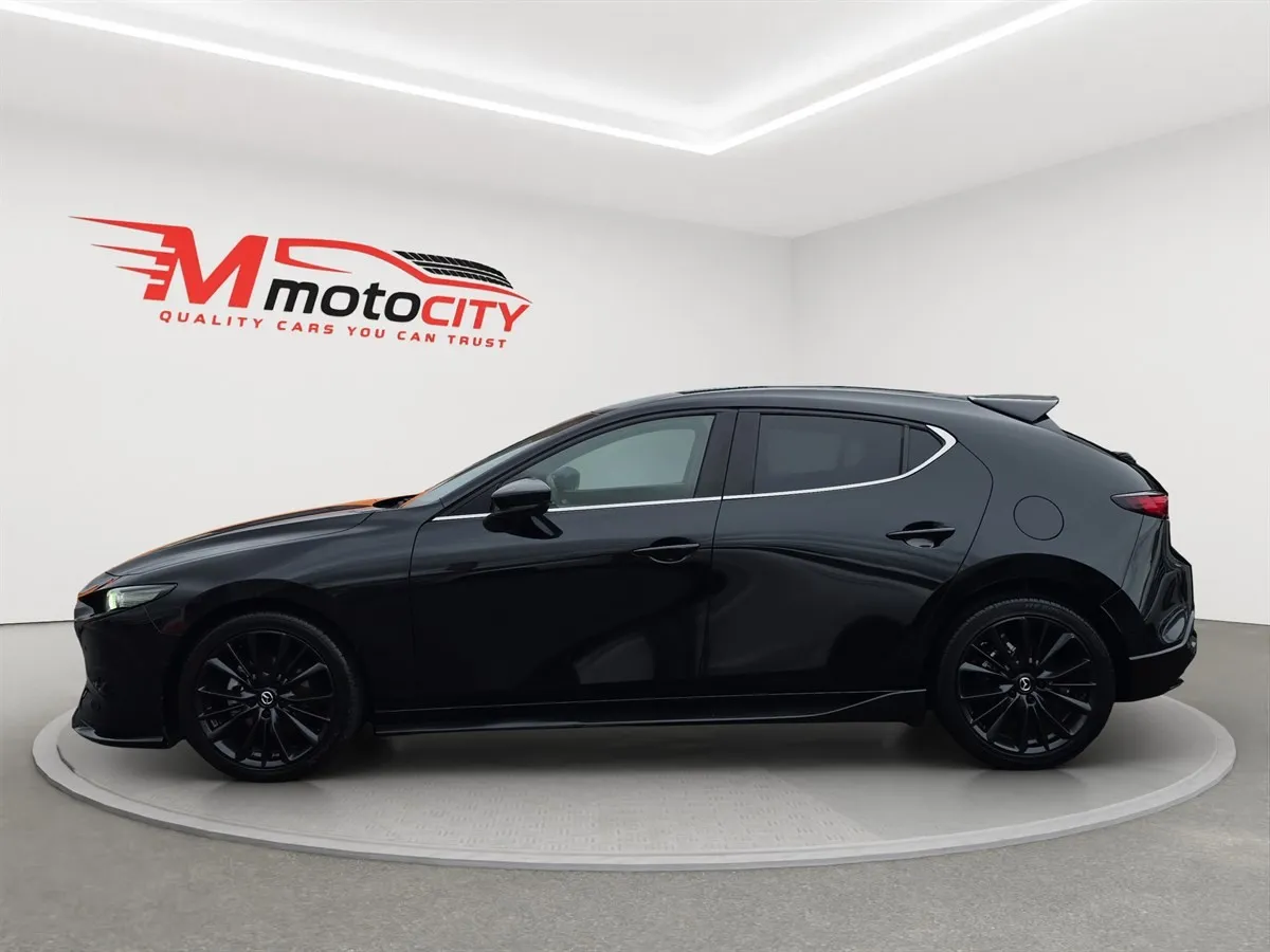 2019 Mazda 3 Cherry Contract Leather Seats, 360 Camera