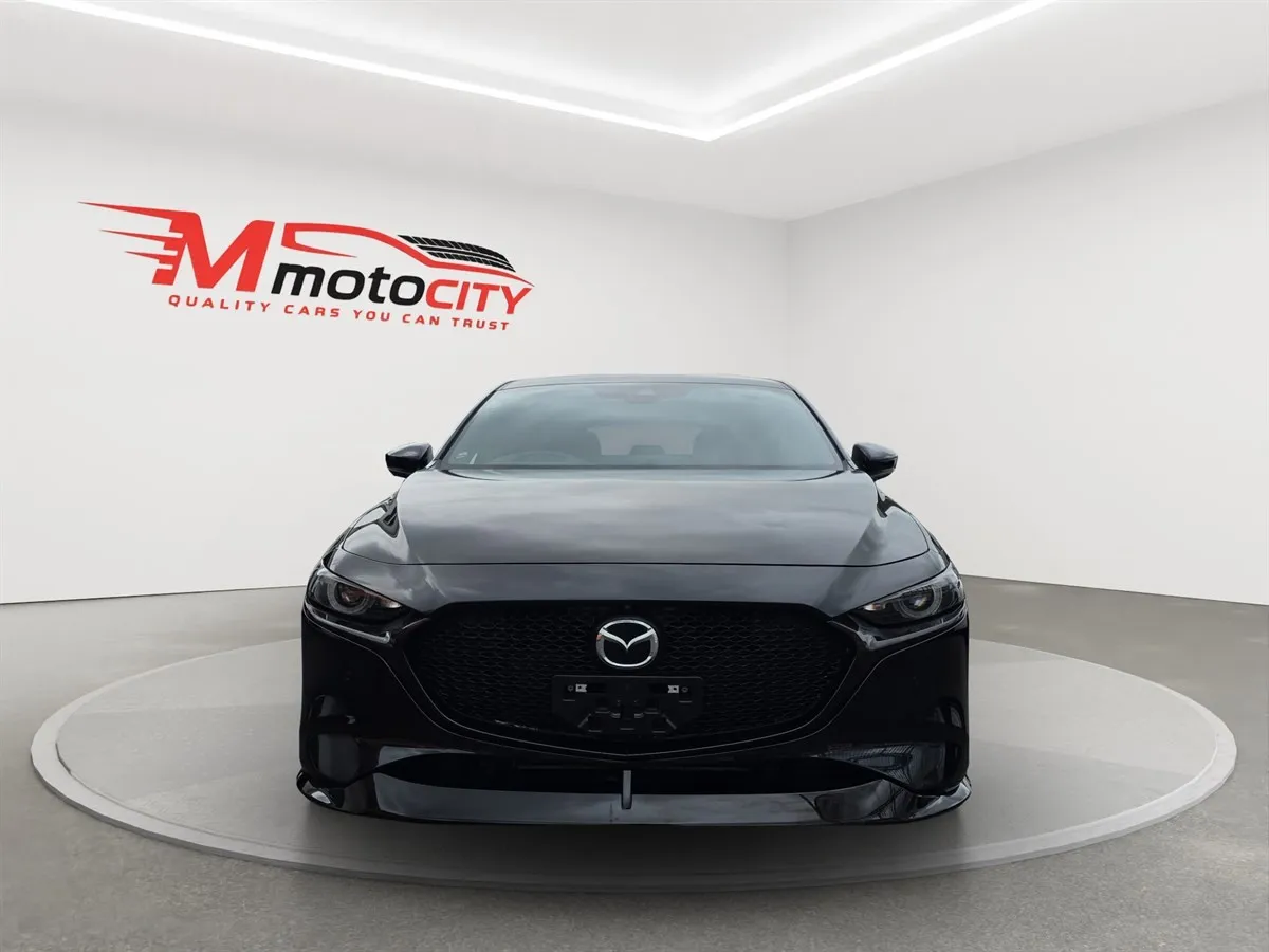 2019 Mazda 3 Cherry Contract Leather Seats, 360 Camera
