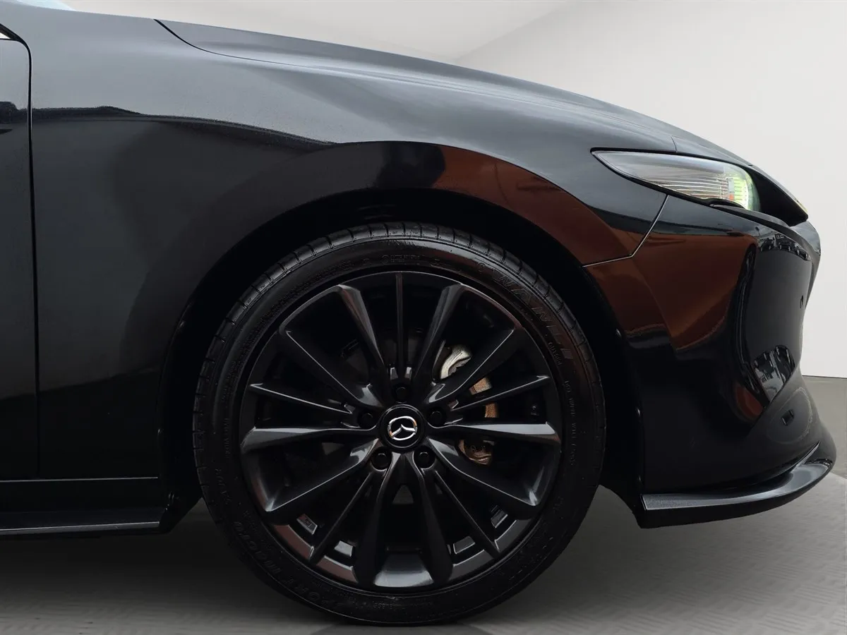 2019 Mazda 3 Cherry Contract Leather Seats, 360 Camera