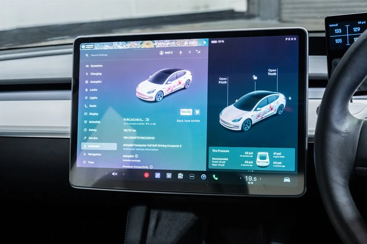 2021 Tesla MODEL 3 SR+ Air-Ride NZ New