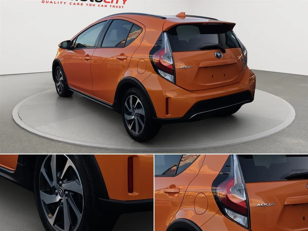 2017 Toyota Aqua CROSSOVER, HALF LEATHER SEATS