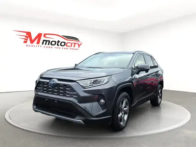 2019 Toyota RAV4 HYBRID, G PAck, Leather Heated Seats with heated Steering RV/ photo 7